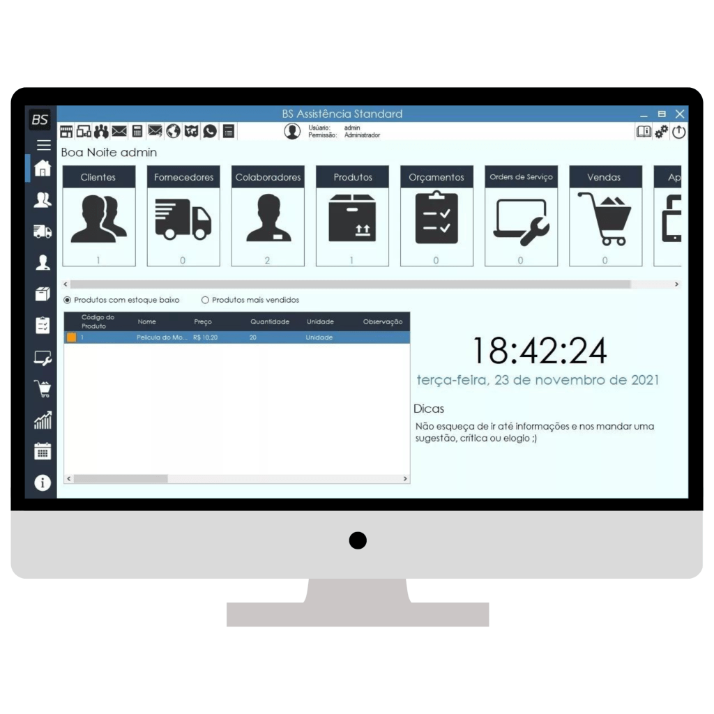 Sistema para Assistências Técnicas – BS&nbsp;Assistência