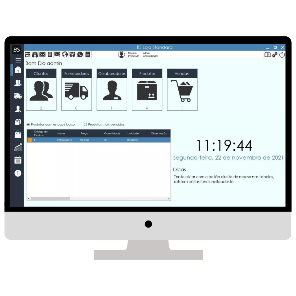 Sistema para lojas – BS&nbsp;Loja