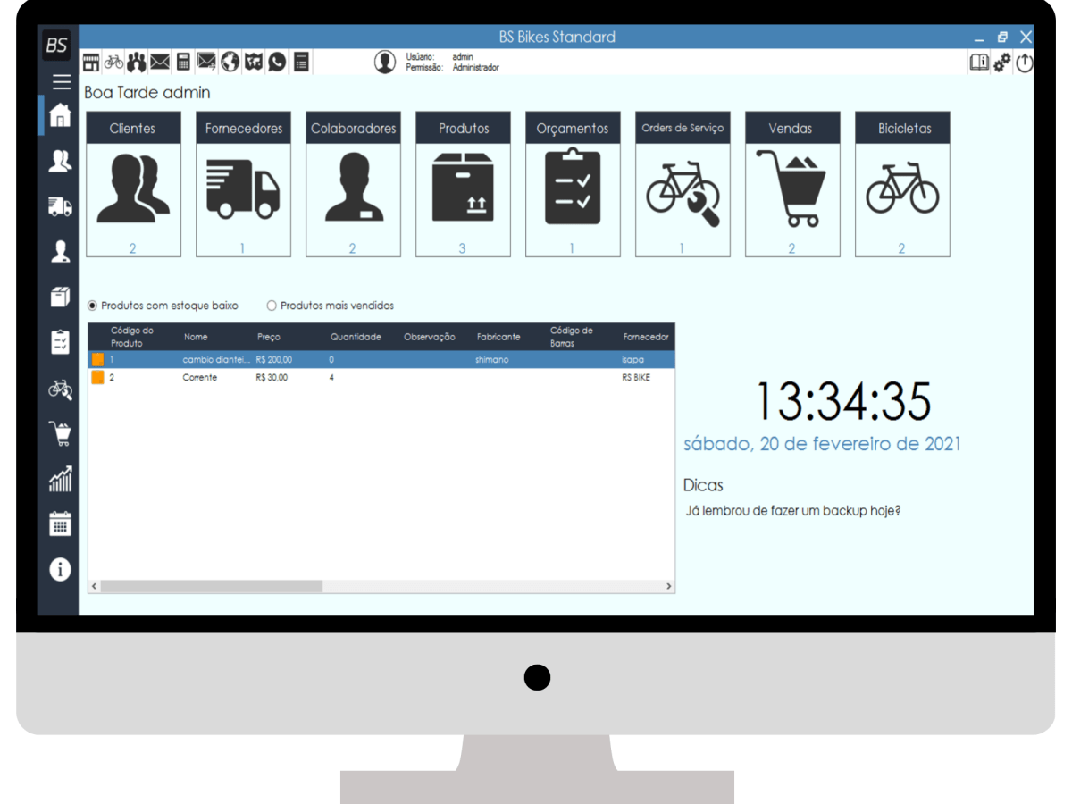 Sistema para bicicletarias – BS Bikes